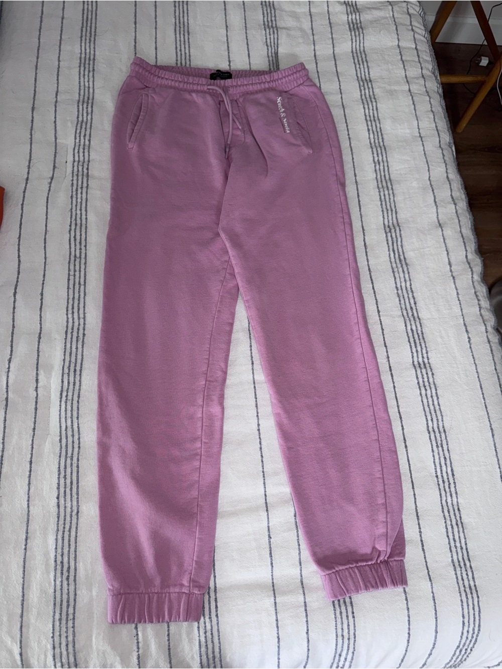 Scotch and Soda. Cold pink sweatpants